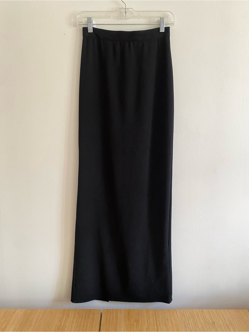 Alice + Olivia Black Maxi Skirt
